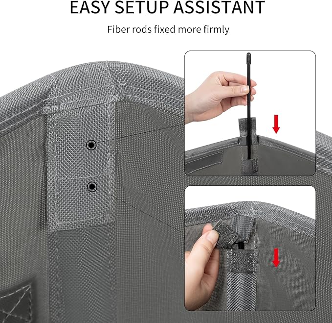 Chrislley Slim Laundry Hamper with Wheels, 45L Narrow Rolling Laundry Basket with Lid, Foldable Dirty Clothes Hamper Portable Skinny Hamper Storage Bins for Dorm, Bedroom (grey)