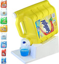 Skywin Efficient Liquid Detergent Holder and Organizer -1 Pack Soap Cup Storage Tray - Drip Tray - Laundry Detergent Dispenser Pedestal (White, 1)