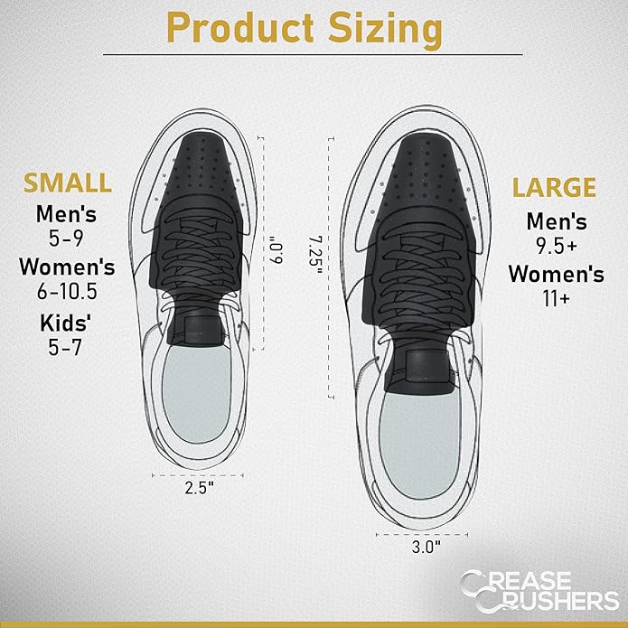 Charcoal Foam Shoe Trees | Premium Shoe Trees For Sneakers, Dress Shoes, And More |Crease Reducer |Odor Eliminator| 1-3 Pairs