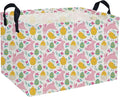 Rectangular Easter Basket Kids Basket Rectangular Cute Storage Bin Organizer Box Room Decor for Home Decor.