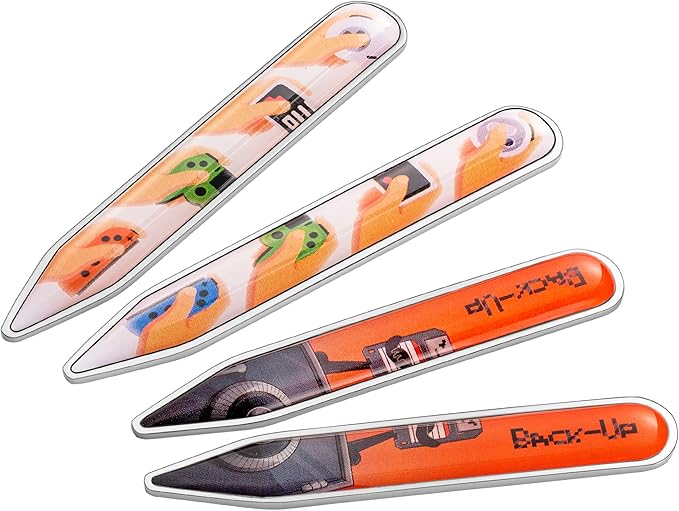 Stainless Steel Collar Stays for Men | Collar Insert Set Made with Surgical Grade Stainless Steel