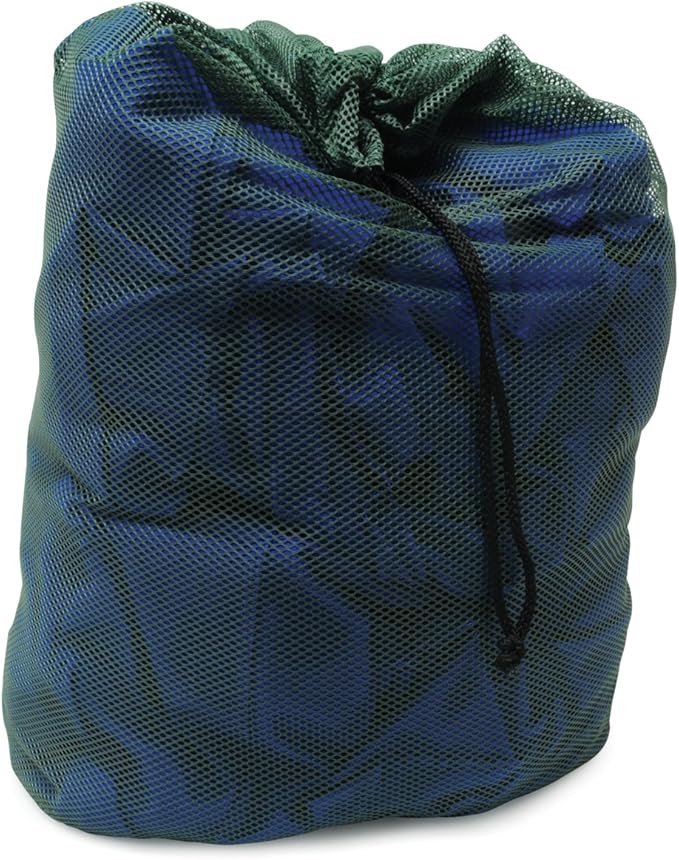BlackCanyon Outfitters BCOMLBGN Mesh Laundry Bag for College or Delicates 22" x 32" Portable Dorm Essentials Let-It-Breathe Laundry Storage for Dorm College or Camp