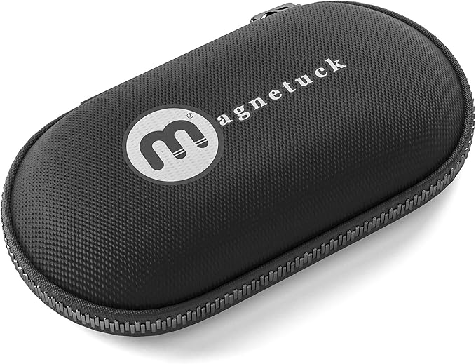Magnetuck MagneCASE Protective Magnetic Case Magnetic Collar Stays - Sleek Black Finish