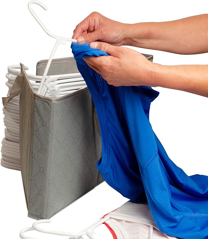 IdeaWorks Home Away-Organize and Store Perfect for Hangers, Laundry, and More, JB8654