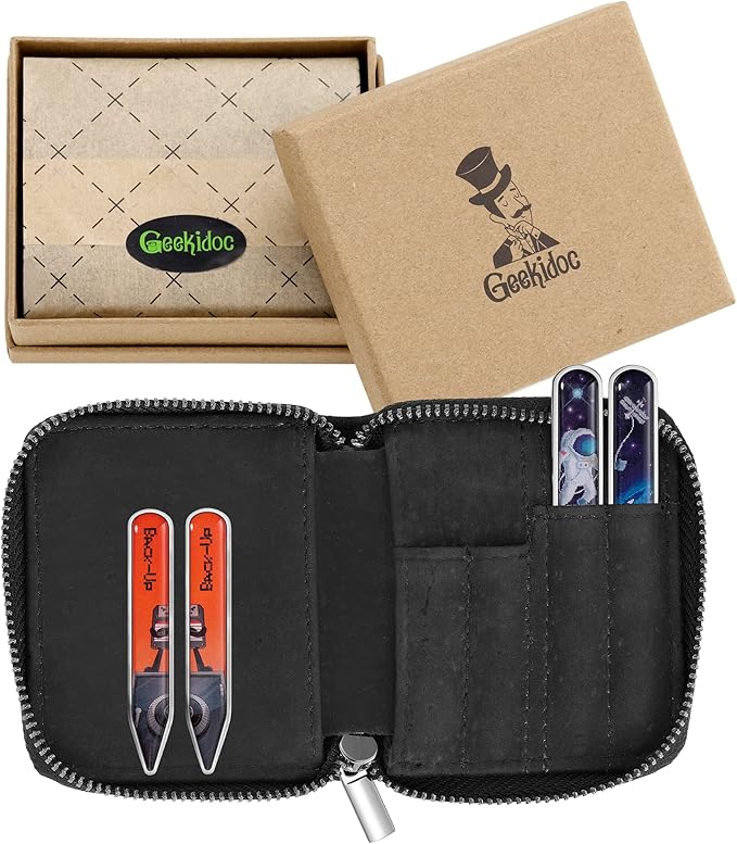 Stainless Steel Collar Stays for Men | Collar Insert Set Made with Surgical Grade Stainless Steel