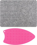 HARFINGTON Wool Pressing Mat 12" x 9" Wool Ironing Pad Sewing Notions for Crafts Quilter Quilting