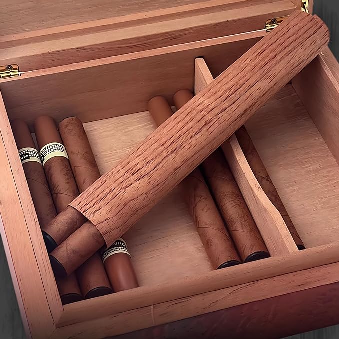 10 Pieces Spanish Cedar Wood Sheets for Cigar Humidor, Large Size 5.5"x8.2"x0.02" Easy to Cut and Manipulate, Thin Wood Chip for Dividing or Lighting Up Cigars, Wooden Sheets for Types of Humidors