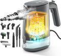 Handheld Steam Cleaner for Home, 15s Instant Heat Pressurized Steam Cleaner, Lightweight Upgrade 650ML Tank, Portable Steam Cleaner for Kitchen, Grout, furniture, Car, Bathroom & Clothes
