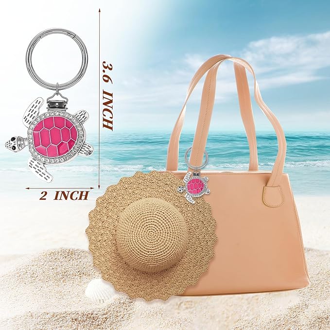 2Pcs Hat Clip for Travel on Bag - Turtle Beach Cruise Essentials Accessory for Handbag Backpack Luggage Purse Travel