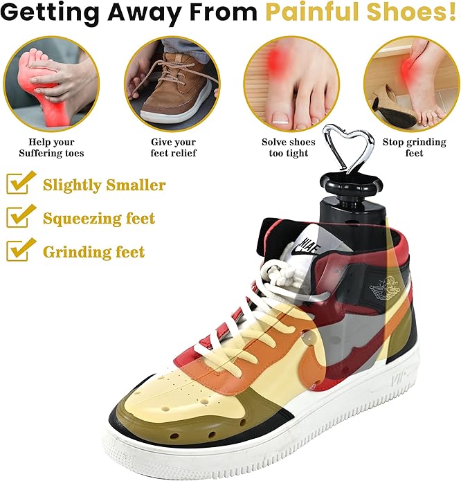 Shoe Stretcher For Women Men,Boot Stretcher Women Men,Shoe Expander Widener Stretch Length Width