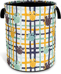 Paw Prints Laundry Basket Cat Dog Pet Paw Foldable Oxford Cloth Funny Tote Bag Laundry Hamper Clothes Storage Bucket Toy Organizer For Bathroom/Laundry Storage/Bedroom 18.9x16.5 Inch