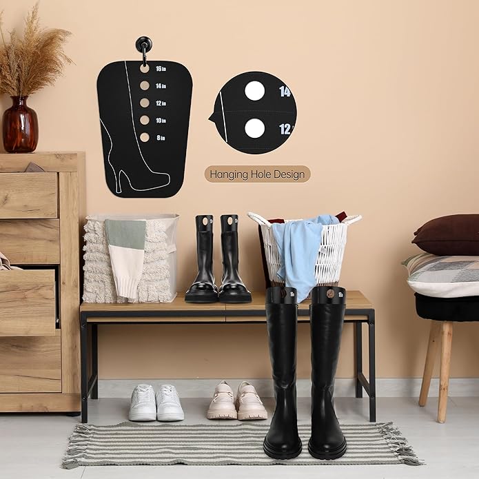 Apoway Boot Shaper Form Inserts, Tall Boot Support, Reusable Shoe Tree Shape Holder for Women and Men