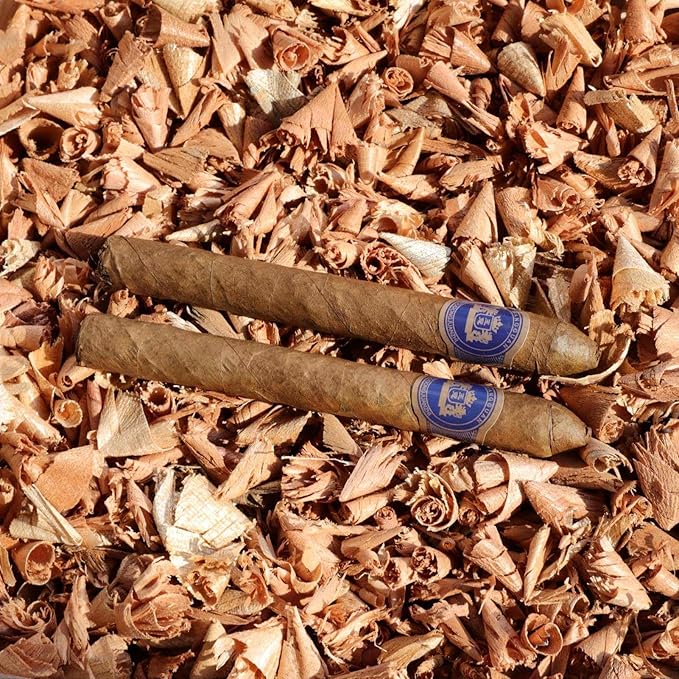 Spanish Cedar Wood Shavings for Cigar Humidor, Cigar Box, Cedar Wood Chips for Cigar Alcoholization, Humidor Accessories for Cigar Storage (Sawdust, 1.75oz)