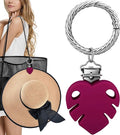 Hat Clip - Hat Holder for Travel on Bag - Silicone Hands Free Hat Clip for Purse Luggage - Protect Hat from Falling