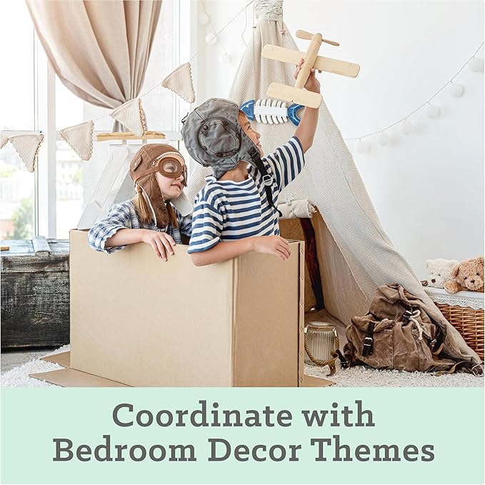 Days of the Week School Clothes Organizer, Modish Labels Weekly Monday through Friday Kids Closet Organization, Girl Boy Neutral Gray Woodland Animal Outdoor Mountain Forest Safari Explorer Room Décor