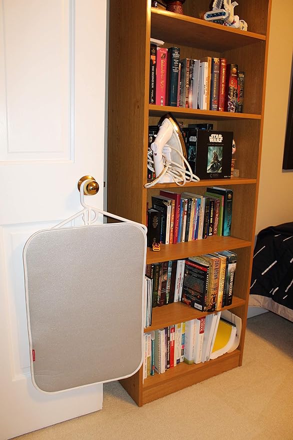TheIronMate - Premium Ironing Pad, Designed Especially for Quilters and Crafters, Small (17in x 25in with Loop, Silver)
