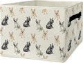 French Bulldog Dog Storage Bins & Boxes with Handles, Frenchie Dog Foldable Basket for Organizing, French Bulldog Gifts Collapsible Storage Basket for Bedroom Room Bathroom Clothes Toys Books