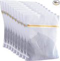 10 Pcs Laundry Bags Mesh Wash Bags, Premium Durable Double-Layer Honeycomb Mesh Laundry Bags for Delicates 12 x 16 Inches