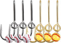 Fishing Hook Hat Pins & Clips - 12PCS Gold/Black Fish Hook Hat Tie Clips for Outdoor