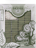 Incienso de Santa Fe - Fir Balsam Natural Wood Incense Bricks with Holder, 100 Count - Made in The USA