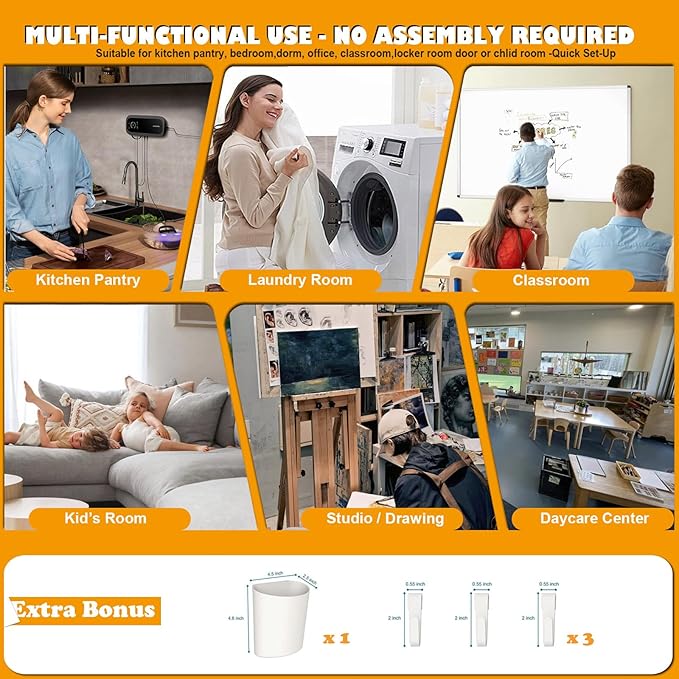 Foldable Storage Cart 3 Tier Rolling Cart with Wheels No Assemble Required Metal Utility Kitchen Cart Heavy Duty Folding Storage and Organizer for Classroom, Bedroom(White)