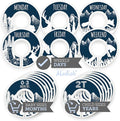 Days of the Week School Clothes Organizer, Modish Labels Weekly Monday through Friday Kids Closet Organization, Girl Boy Neutral Navy Woodland Animal Outdoor Mountain Forest Safari Explorer Room Décor