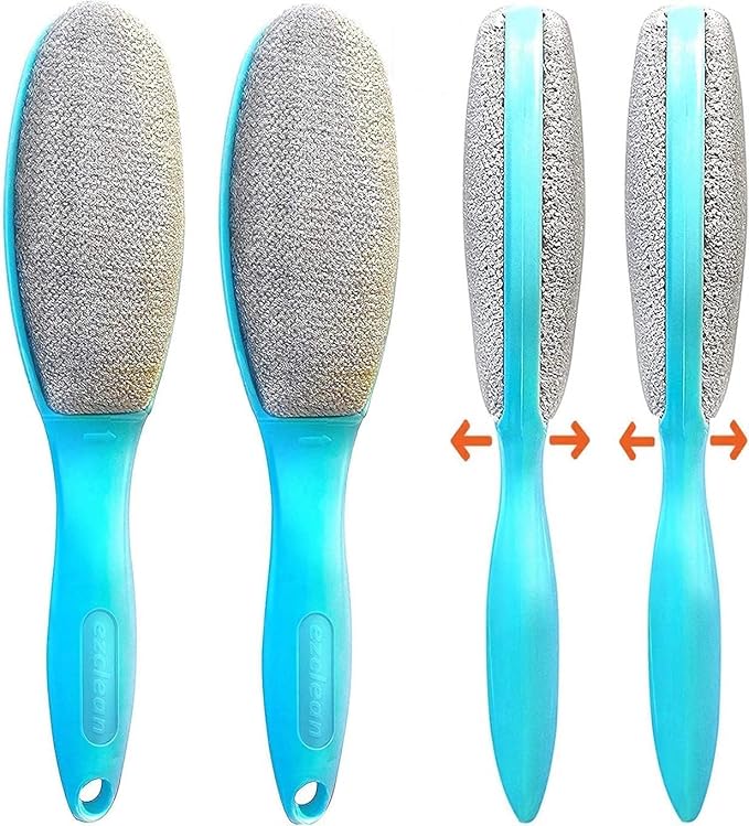ezclean 2 Pack Lint Brush for Clothes, Couch, Furniture Reusable & Double Sided Pet Hair Remover Brush, Cleaner for Dog Cat Hair, Magic Velvet Lint Remover for Clothes, Fabric, Upholstery, Fuzz, Dust