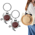 2Pcs Hat Clip for Travel on Bag - Turtle Beach Cruise Essentials Accessory for Handbag Backpack Luggage Purse Travel