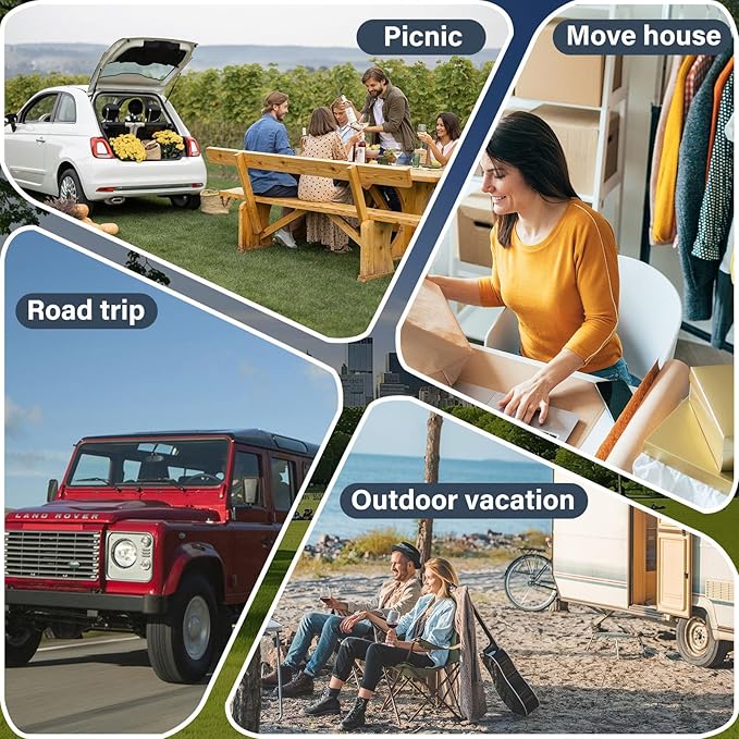 Clothes Rack for Car Travel, Car Clothes Hanger Bar Expandable 34-54inch Strong Load-Bearing Steel Suitable for RV Travel Road Trips Business Trips Keep Clothes Dry