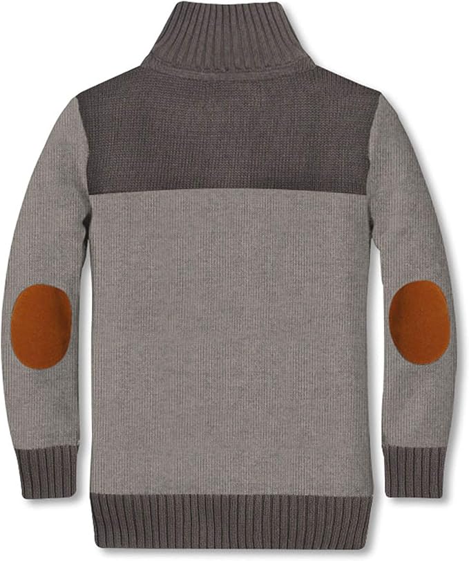 Gioberti Kids and Boys 100% Cotton Button Down Collar Knitted Pullover Sweater