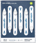 Würkin Stiffs Plastic Magnetic Collar Stays As Seen on Shark Tank | Stiff-N-Stays Collar Inserts