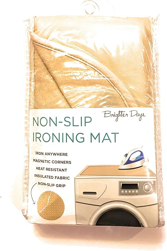 Brighter days Non-Slip Ironing Mat (Ivory)