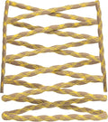 Premium Round Wave Shape Non Slip Heavy Duty Shoe Laces for Hiking Shoes, Boots and Sneakers