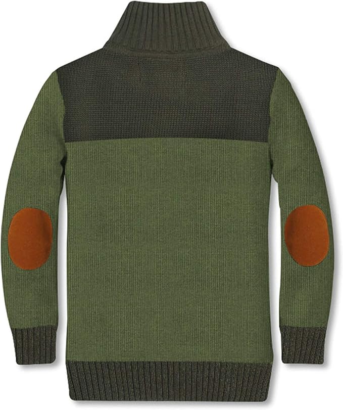 Gioberti Kids and Boys 100% Cotton Button Down Collar Knitted Pullover Sweater