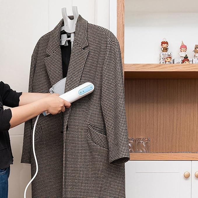 Garment Steamer Stand - Fabric Steamer Ironing Holder, Aluminum Alloy Clothes Drying Rack | Handheld Clothing Steamer Stand, Foldable Garment Steaming Rack Machine Accessory for Hotels and Households