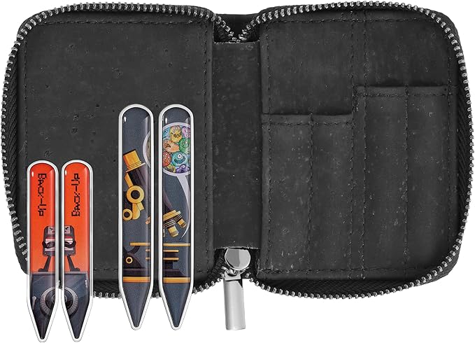 Stainless Steel Collar Stays for Men | Collar Insert Set Made with Surgical Grade Stainless Steel
