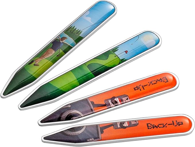 Stainless Steel Collar Stays for Men | Collar Insert Set Made with Surgical Grade Stainless Steel
