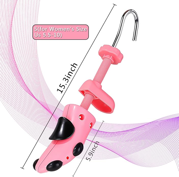 Shoe Stretcher Shoe Trees,Adjustable Length & Width for Men and Women,4-Way Adjustable Shoe Expander Widener