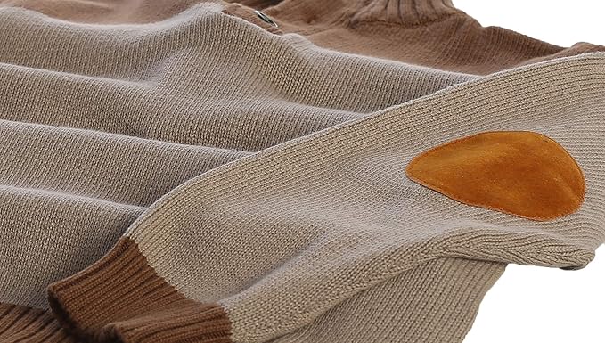 Gioberti Kids and Boys 100% Cotton Button Down Collar Knitted Pullover Sweater