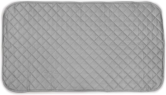 Dritz Clothing Care 82660 Magnetic Ironing Pad, 18.5 x 33-Inch , Gray