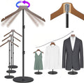 4 Pack T Shirt Stand Display 19-44.5 Inch, Height Adjustable for Long Short Clothes Dress, Boutique Display Mannequin for Store, Closet, Photoshoot, Exhibition, Vendors Shop, Parties (Brown, 44.5inch)