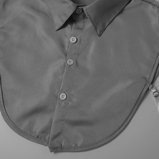 Fake Collar for Women, Detachable False Pointed Faux Shirt Collars for Office Casual Formal Outfits Graduation Daily