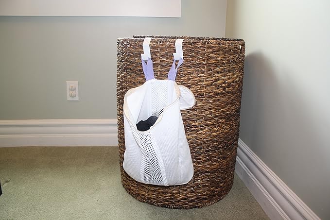 MatchMaid- The Sock Hamper- Washable Laundry Hamper for Socks- 12" x 10.5" x 3" - Laundry Organizer- Laundry Basket/Laundry Hamper- Sock Organizer
