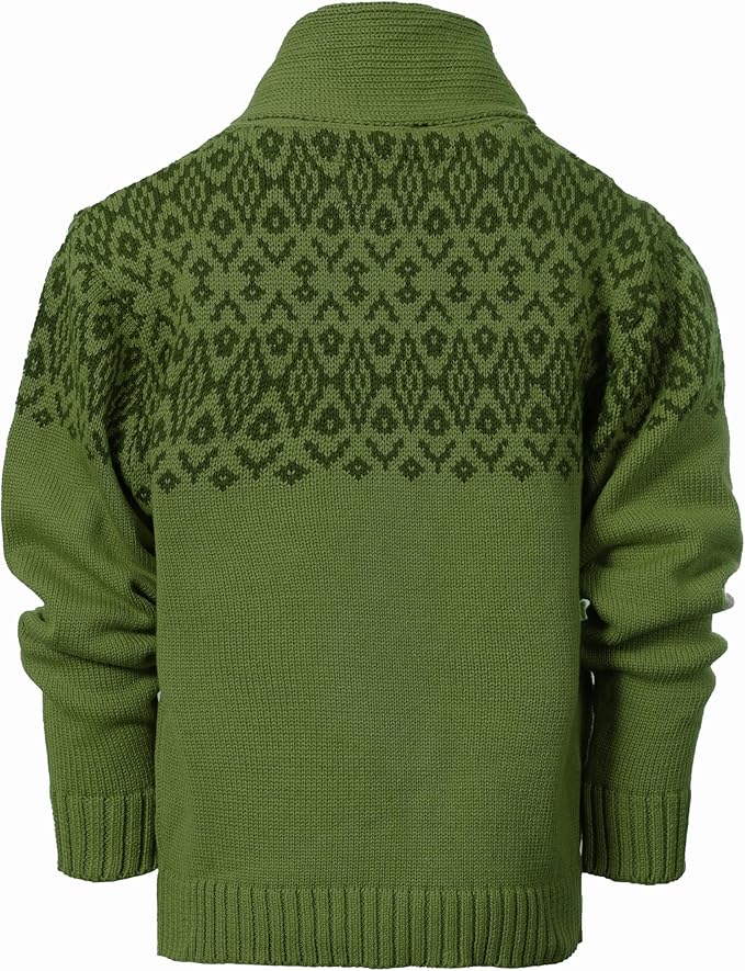 Gioberti Kids and Boys 100% Cotton Pullover Knitted Sweater with Toggle Button Closure