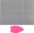 HARFINGTON Wool Pressing Mat 26" x 19" Wool Ironing Pad Sewing Notions for Crafts Quilter Quilting