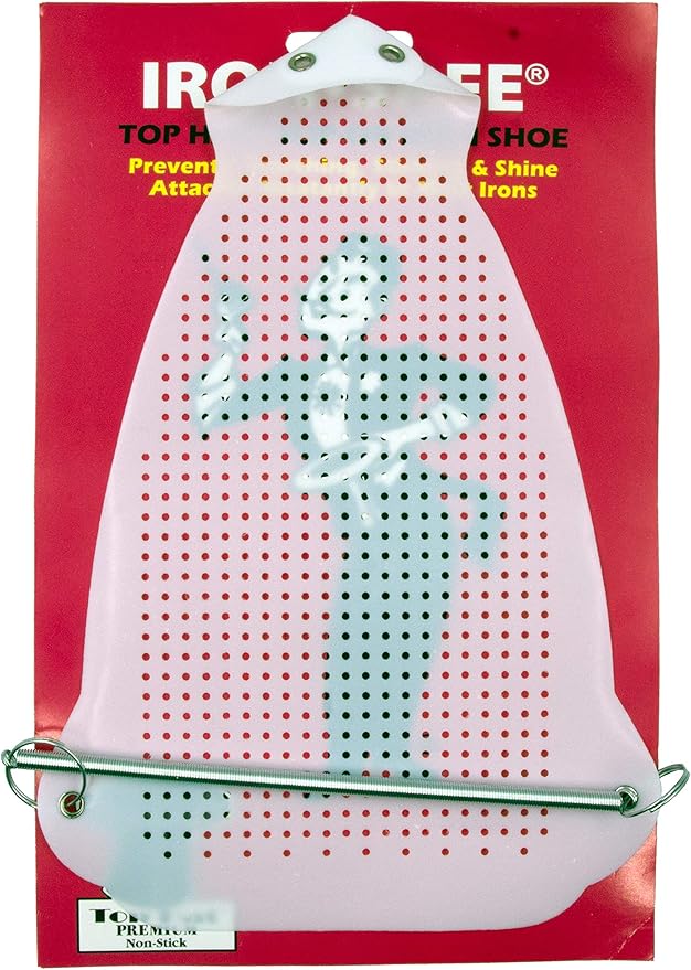Iron Safe Slip-On Ironing Shoe - Prevents Scorching, Sticking & Shine