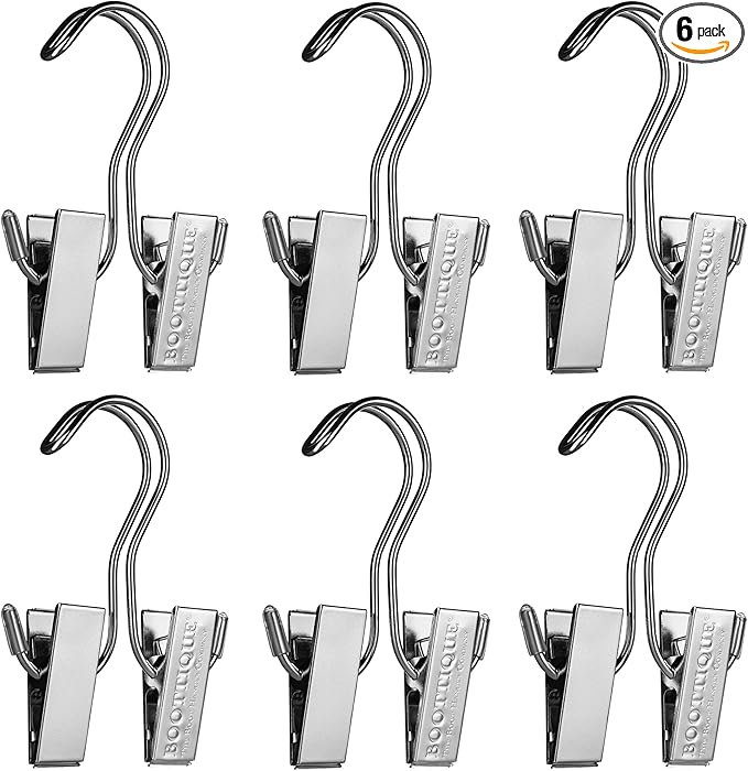 Boottique Add-on Boot Hangers - SET OF 6 Only - Holds, Shapes, & Protects Most Styles of Boots (6 Original Silver Hangers)