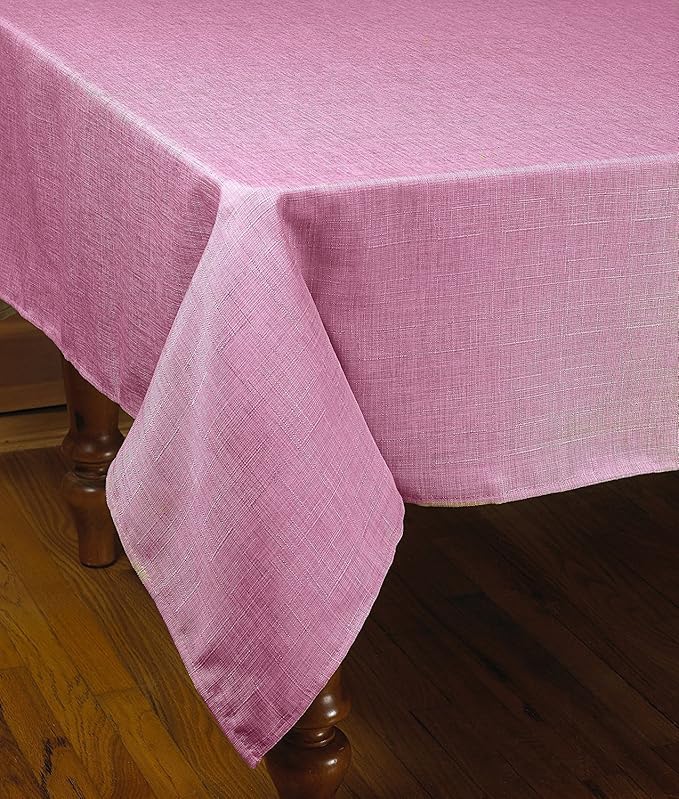 Euro Linen Vintage Design Tablecloth - 60" x 120" - in Lavender