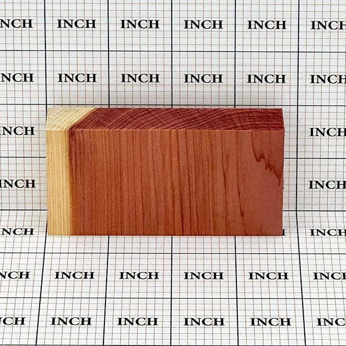 Cedar Blocks for Clothes Storage – Authentic Eastern Red Cedar, Moth Balls Alternative for Indoor Use, Light Cedar Scent, 100% Aromatic Cedar, Naturally Repels Insects, 18 Pack