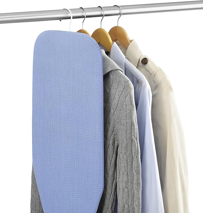 Whitmor Tabletop Ironing Board - Scorch Resistant Cover - Blue